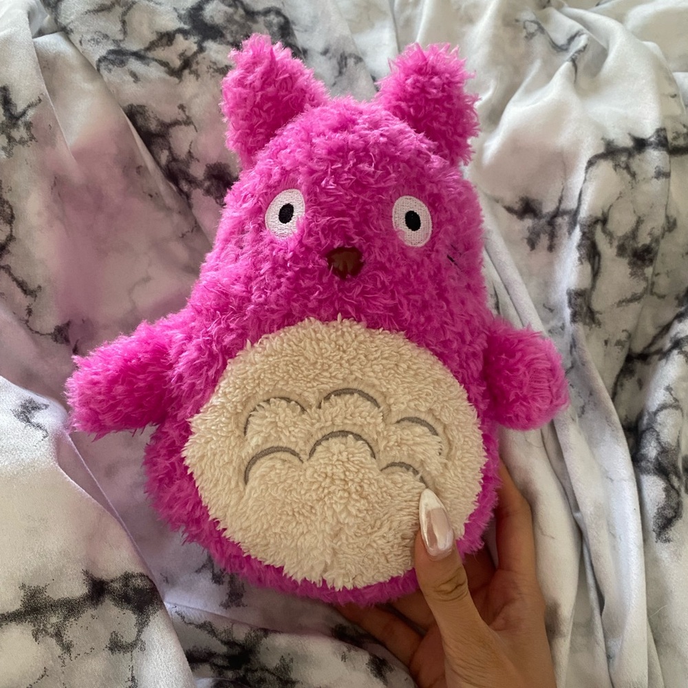 Pink Totoro Plush Toy